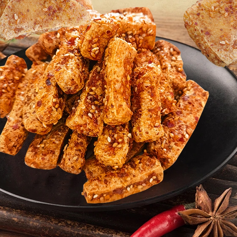 泸州叙永麻辣豆腐干手工脆香豆干三特产小吃豆腐叶零食香辣辣味