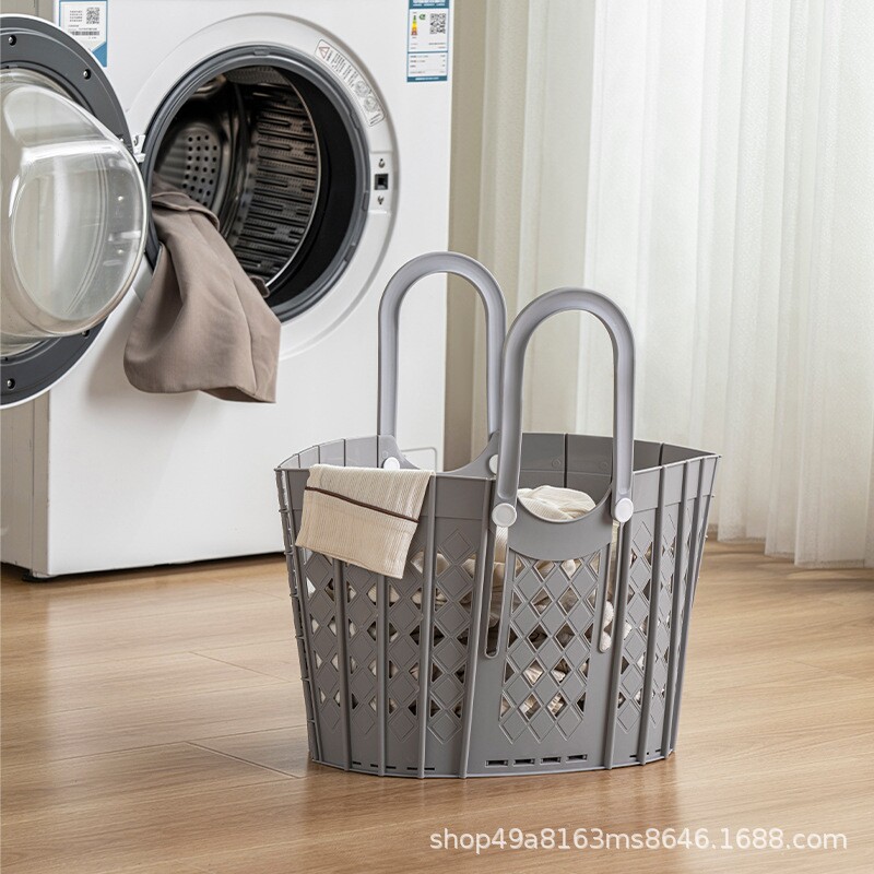 家用可折叠脏衣篓玩具脏衣服收纳筐脏衣篮挂墙壁浴室壁挂洗衣篮子
