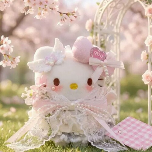 【春季限定】樱花hellokitty毛绒玩偶包挂件KT猫可爱女生生日礼物