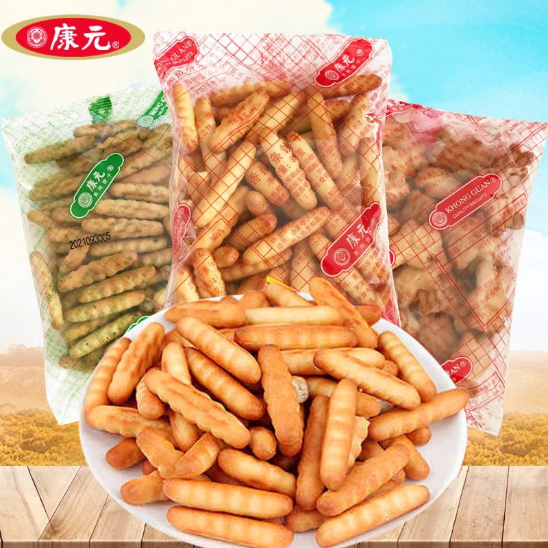香酥条饼干儿童拇指手指饼干8090后怀旧零食品小吃休闲小包装