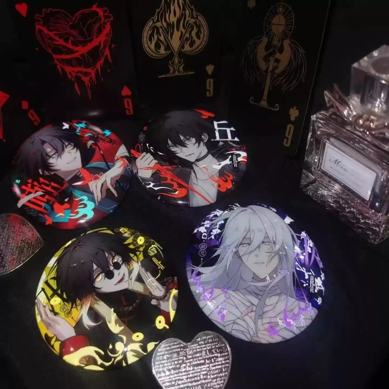 我不是戏神黄昏社吧唧陈伶简长生孙不眠姜小花高颜值光面徽章收藏