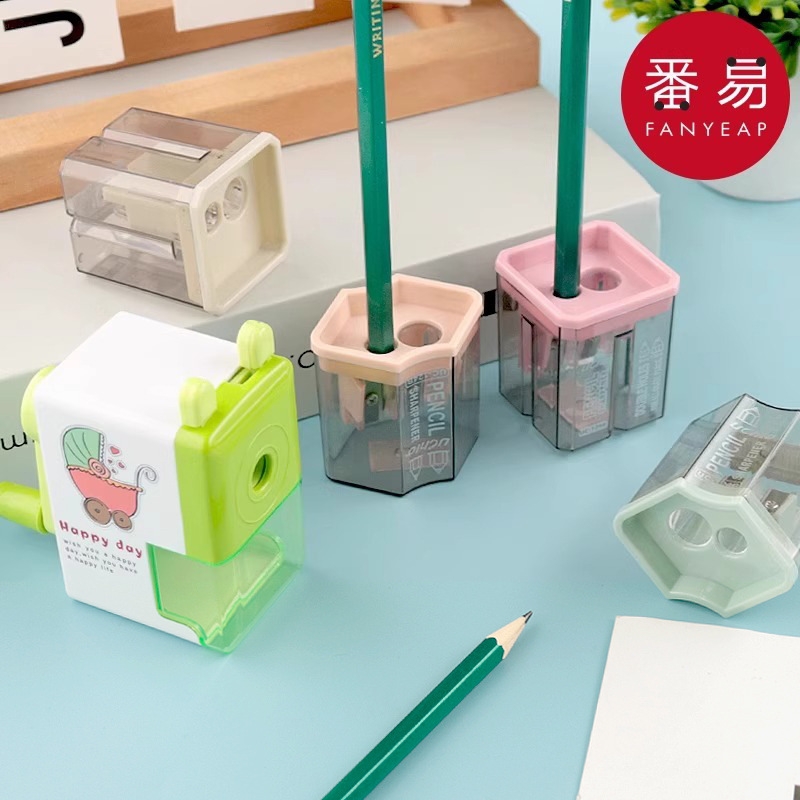 卷笔刀A1pn0-小学生儿童用削笔器便携式铅笔转笔刀手动小削笔