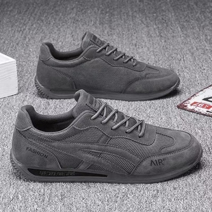 男鞋新款大码37-46男士复古阿甘跑步鞋韩版潮流运动休闲鞋男板鞋