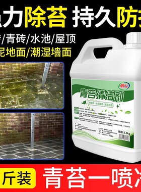 地面青苔清洁剂水泥墙面除藻神器