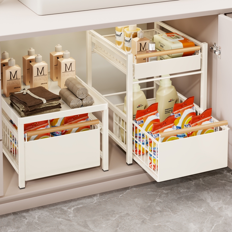 浴室置物架抽拉式柜内分层架
