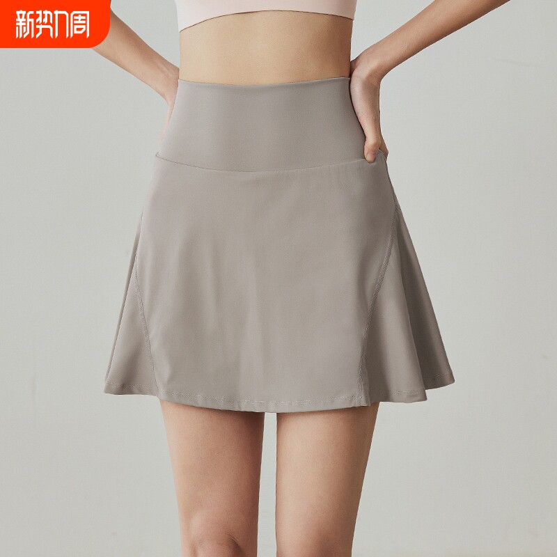 防走光网球裙女健身运动短裙女速干跑步训练瑜伽舞蹈半身裙裤夏季