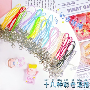 单圈龙虾扣100Pcs挂绳挂扣彩色