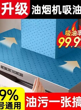 吸油烟机顶部吸油棉专用防油垫