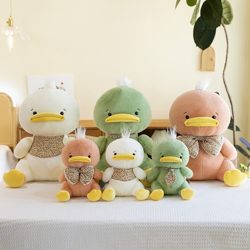 可爱超软仿真鸭子玩偶毛绒玩具送女孩生日礼物布娃娃睡觉抱枕玩偶