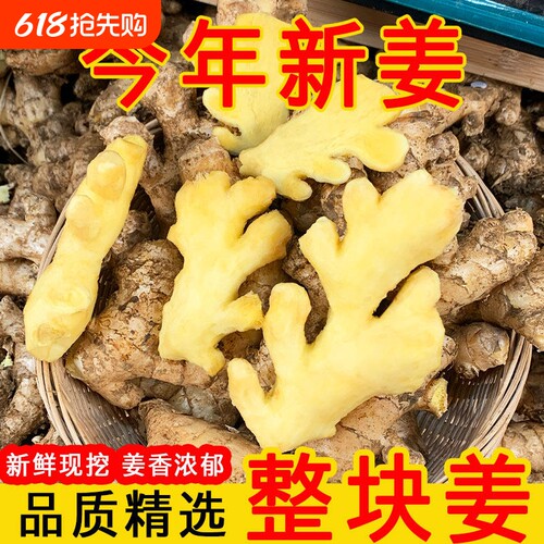 云南小黄姜新鲜罗平生姜