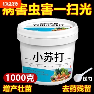 碳酸氢钙农用小苏打农作物花卉绿植蔬菜果树果蔬防治病害植物增产