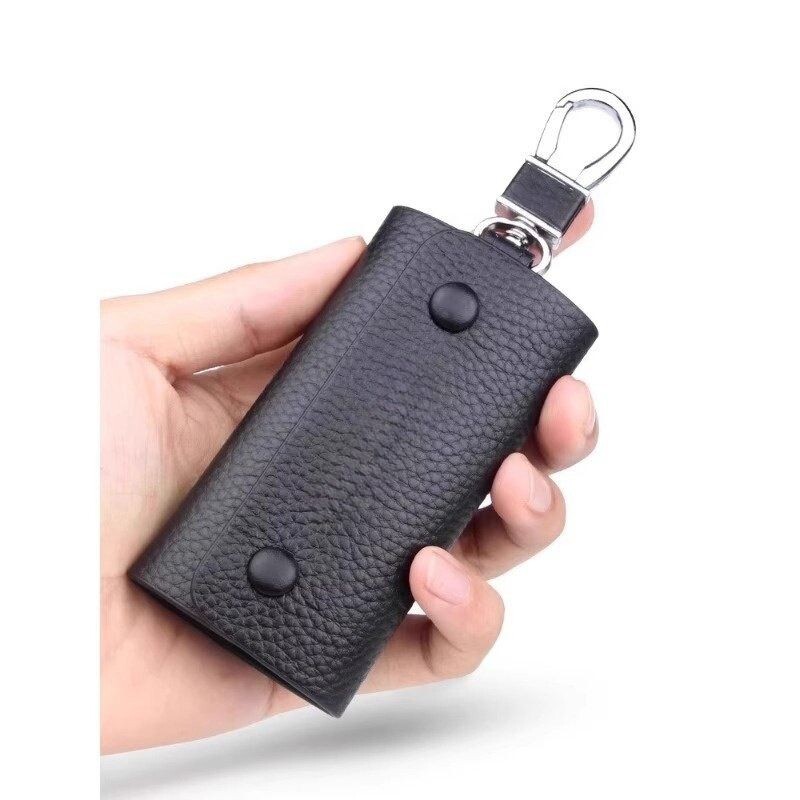 2024新款真皮小钥匙包男款锁匙包女式钥匙收纳包随身神器迷你小包