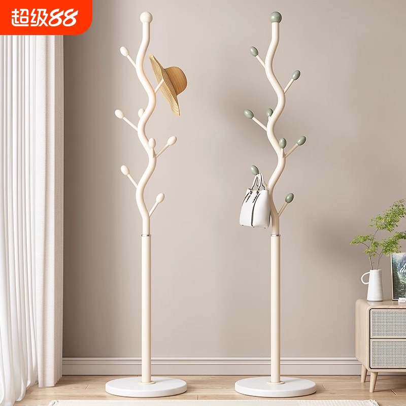 挂衣架落地卧室衣帽架立式入户门口2025新款床边晚上客厅简易收纳