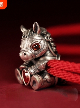 马年生肖红绳手绳复古本命年