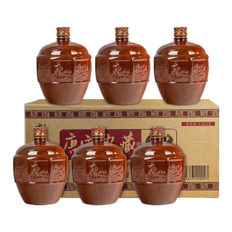 会稽山黄酒绍兴典藏五年花雕酒加饭酒正宗老酒1.5L*6整箱坛装糯米
