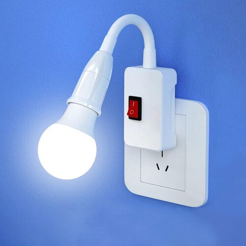 插座灯泡开关led家用超亮卧室