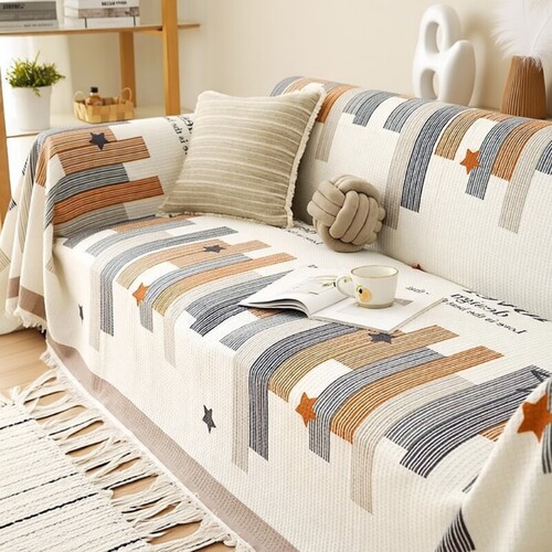 沙发巾法式轻奢风2026新款盖布防猫抓全盖毯沙发坐垫套罩四季通用