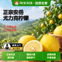 安岳柠檬新鲜水果皮薄当季整箱甜青柠檬小金桔四川特产奶茶黄柠檬