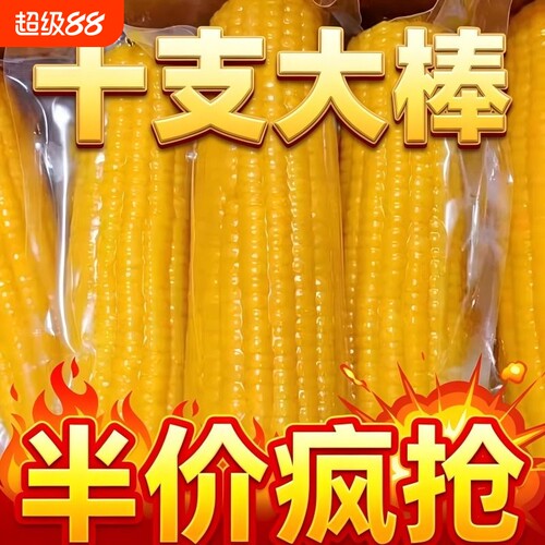真空包装东北糯玉米|千人加购