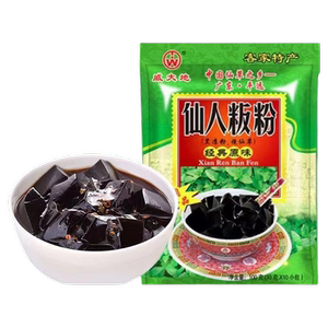 威大地经典原味仙人粄黑凉粉烧仙草冻奶茶店专用配料客家风味直销