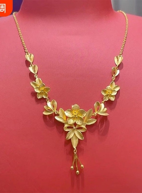 繁花似锦婚嫁花朵仿三金假五金