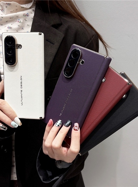 适用于三星Z Fold7手机壳折叠屏zfold7保护套galaxy双中轴铰链全包防摔SM-F9660外壳966B男女新款flod超薄fod