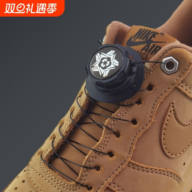 2025款儿童网红神器固定器旋转免系鞋带扣便捷创意卡扣鞋扣