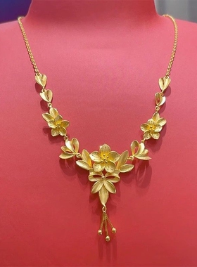 繁花似锦婚嫁花朵仿三金假五金