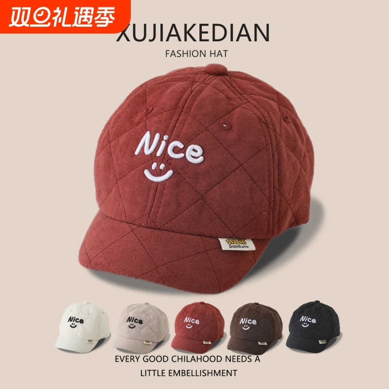 婴儿帽子春秋季宝宝薄款鸭舌帽韩版男女童软檐棒球帽夏防晒潮