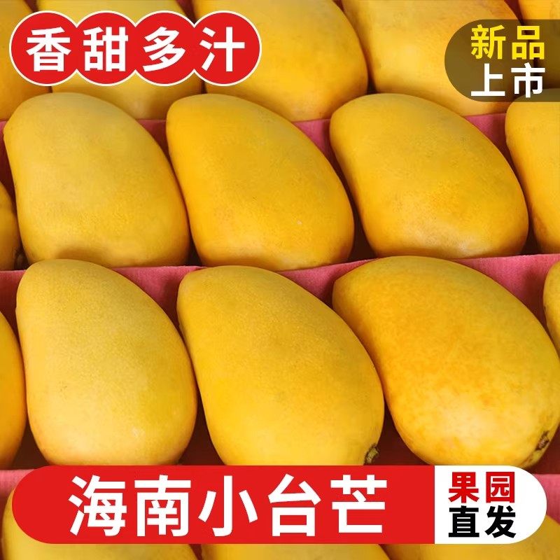 海南小台农芒果新鲜10斤应当季热带水果小台芒整箱包邮特产芒果5,水产肉类/新鲜蔬果/熟食,芒果,淘宝优惠券,粉丝福利购,淘宝优惠卷