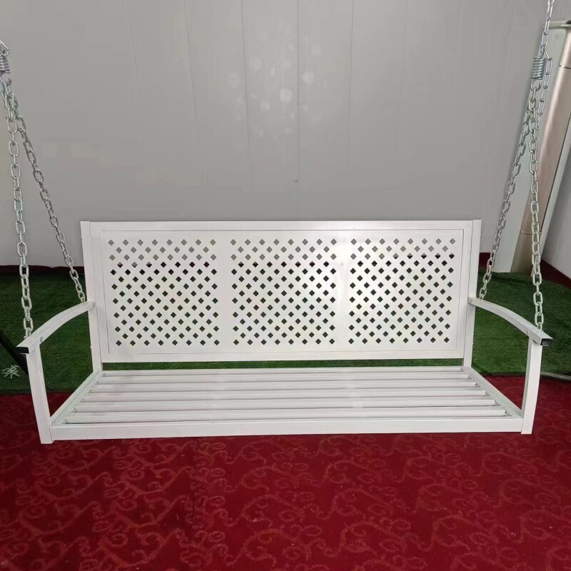 d户外铁艺秋千阳台花园吊椅庭院吊床室外公园摇椅吊篮家用双人室