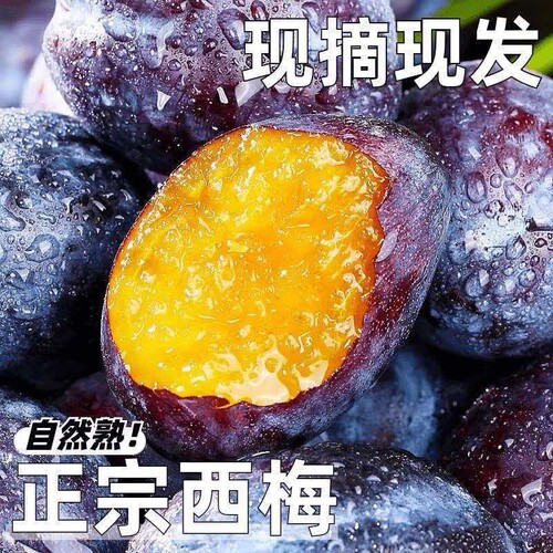 【2000人下单】精选新鲜高山女神大西梅水果当季孕妇新鲜现摘5斤