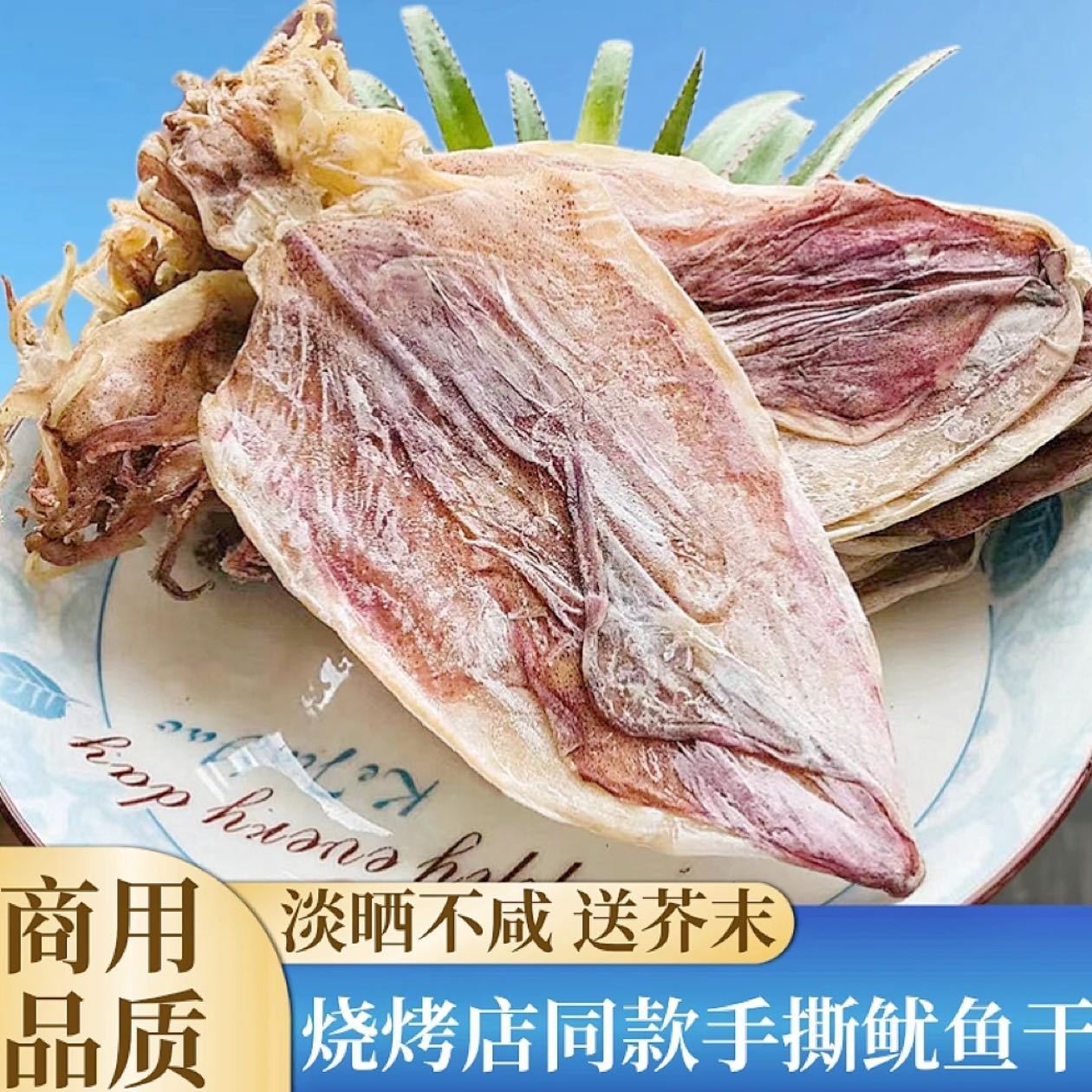 湛江烧烤鱿鱼干烧烤干鱿鱼5A海鲜干货KTV酒吧芥末手撕小吃鱿鱼片