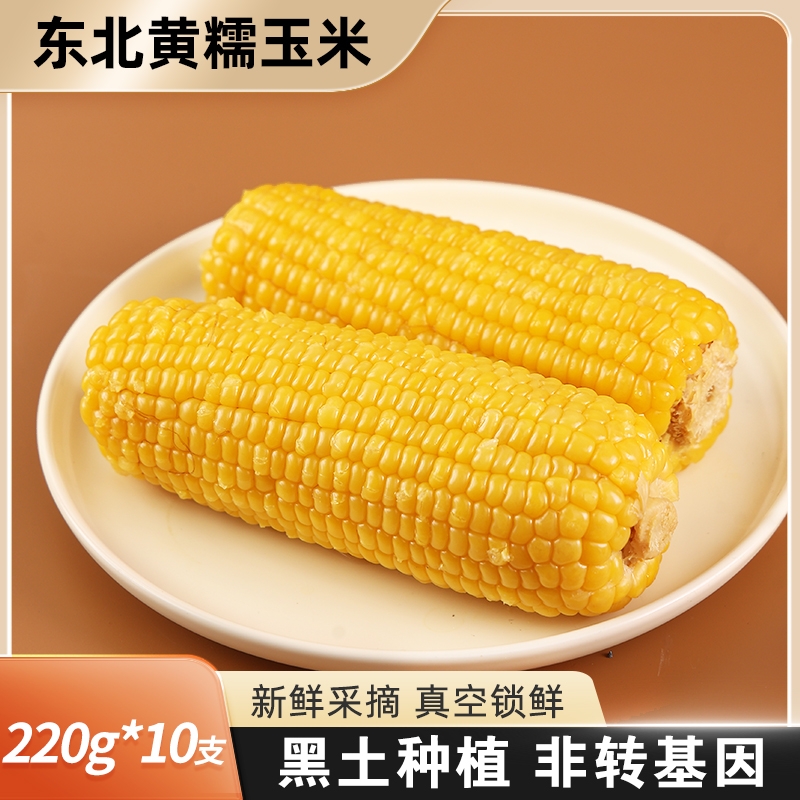 东北黄糯玉米新货鲜摘轻食代餐
