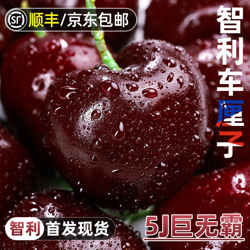 智利进口车厘子新鲜水果礼盒应当季大樱桃345J整箱现货立发孕妇斤