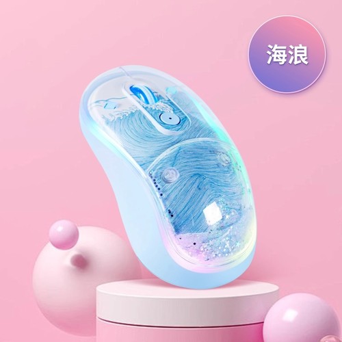 爆款热卖笔记本台式电脑通用办公游戏颜值高双模无线鼠标