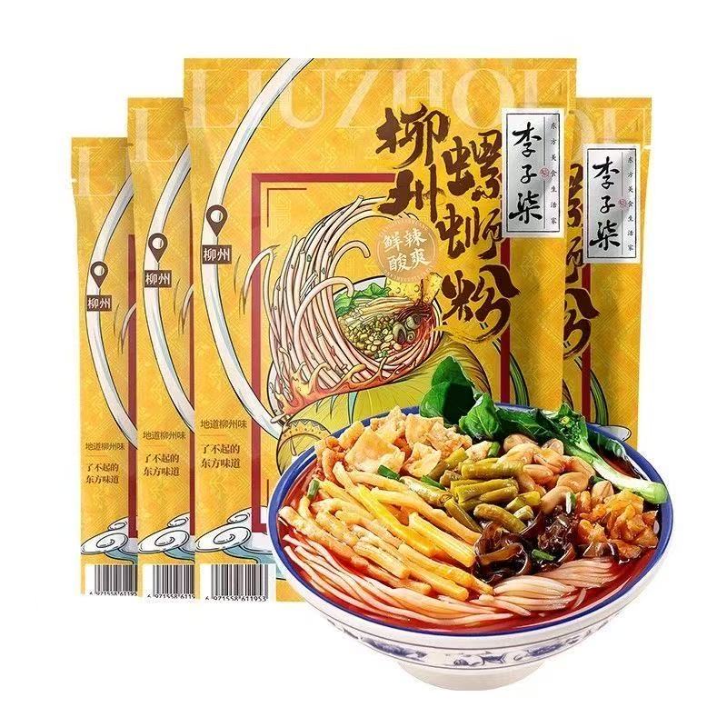 李子柒柳州螺蛳粉330g广西网红夜宵方便速食招牌原味米粉螺蛳粉