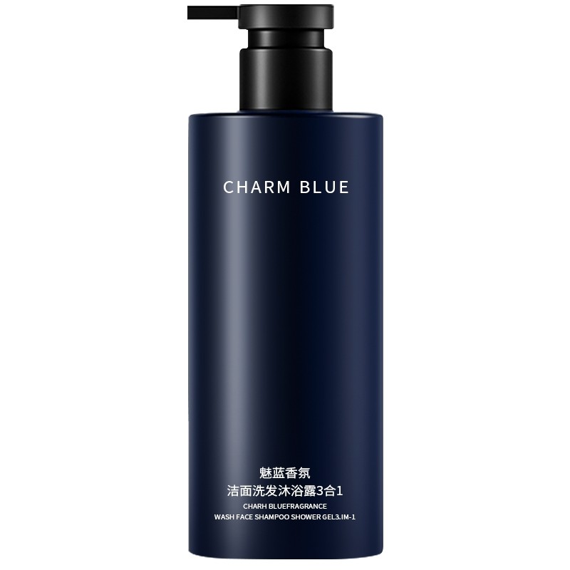 【一瓶搞定 洗澡/洗头/洗脸】男士魅蓝香三合一 1000g,美发护发/假发,洗发水,淘宝优惠券,粉丝福利购,淘宝优惠卷