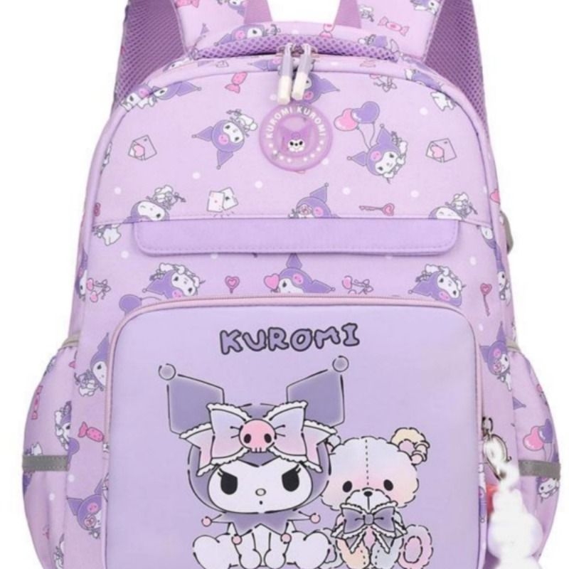 儿童书包女孩一二年级小学生护脊轻便可爱库洛米玉桂狗女童背包