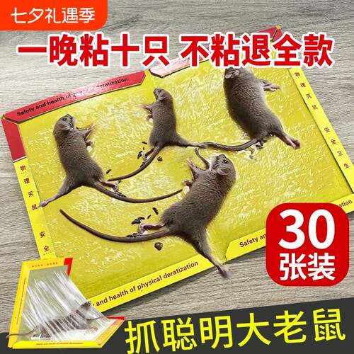 强力粘鼠标灭鼠板|超3万次加购