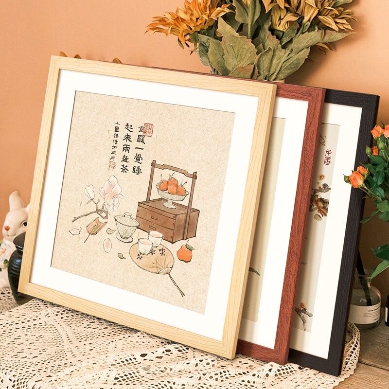 木质50*50方形画框|超1000次加购