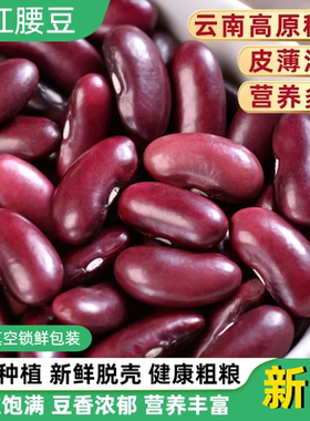 红芸豆红腰豆大粒新货农家特产