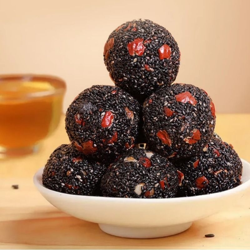 古法红枣枸杞核桃黑芝麻丸五珍桑葚营养滋补丸孕妇充饥九蒸九晒