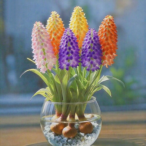 水培火炬花球室内外耐热四季花卉好养植物多年生阳台植物多规格