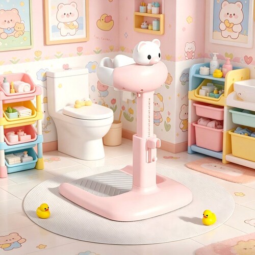 宝宝婴幼儿站立洗澡神器