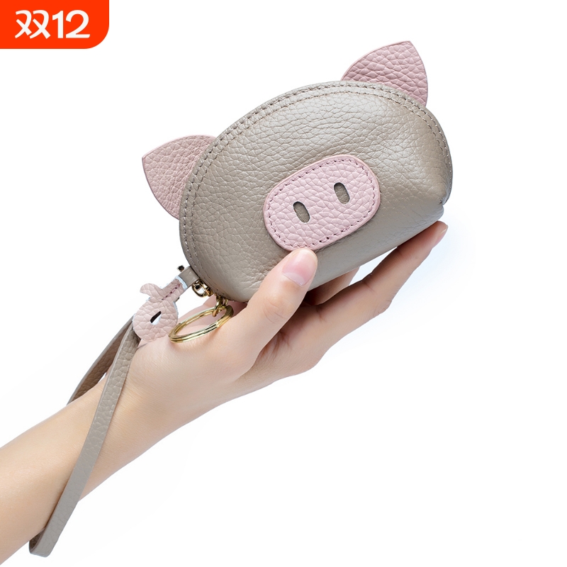 小钱包卡包钥匙包二合一2025小众可爱轻便零钱包软皮银币包女小巧