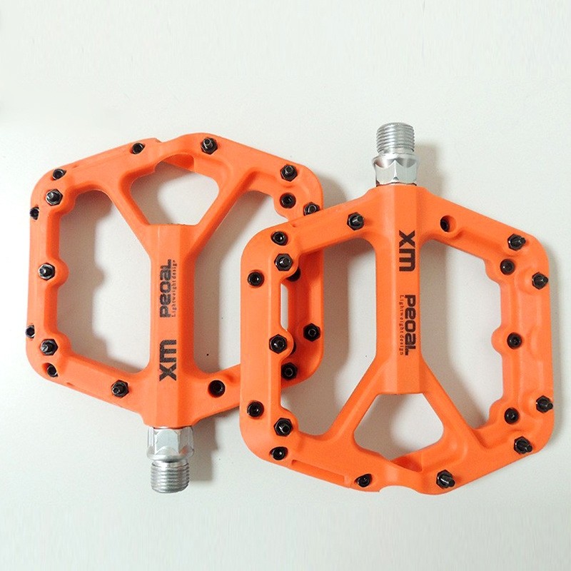 厂家现货XIMENG山地自行车尼龙纤维轴承脚踏防滑脚蹬自行车配件