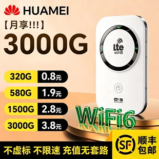 智能wifi移动无线wifl6便携式免插卡2026新款路由器全国通用流量网卡信号内置以太网网络套餐免驱动电视