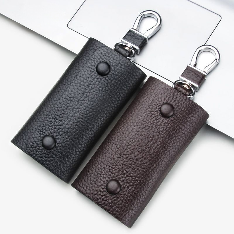 钥匙包腰挂男款钥匙真皮质感大容量多功能汽车钥匙扣家用收纳锁匙