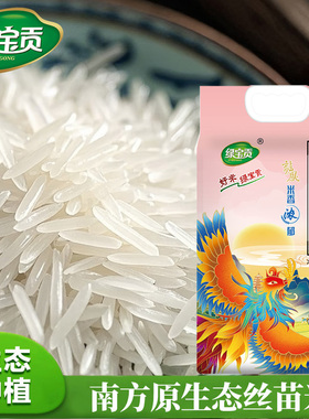 大米丝苗米独立包装优质新米长粒香生态真空籼米食用绿色糯香米饭